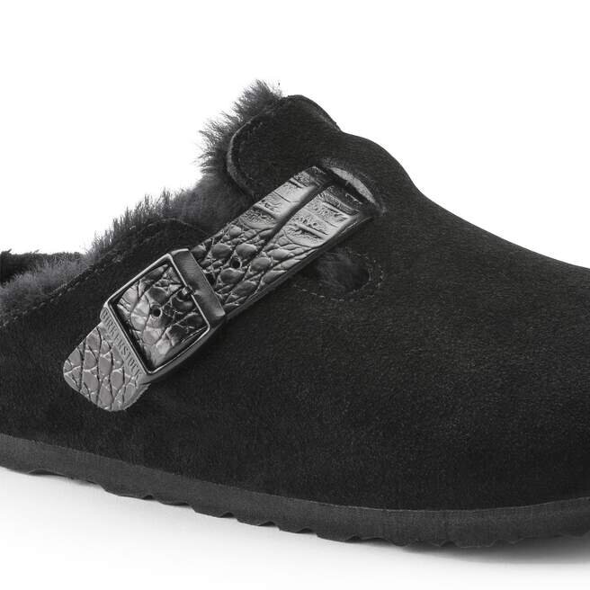 Boston Shearling Suede Leather Boston Shearling Suede Leather