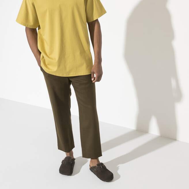 Boston Shearling Suede Leather Boston Shearling Suede Leather
