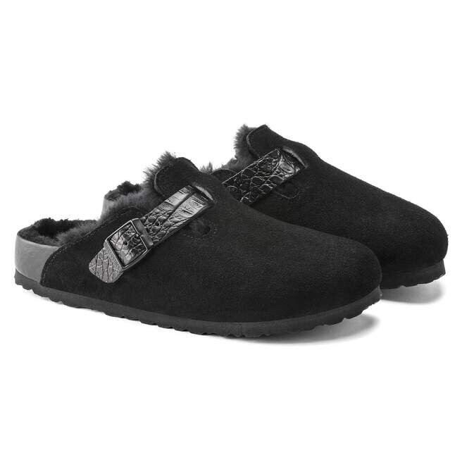 Boston Shearling Suede Leather Boston Shearling Suede Leather