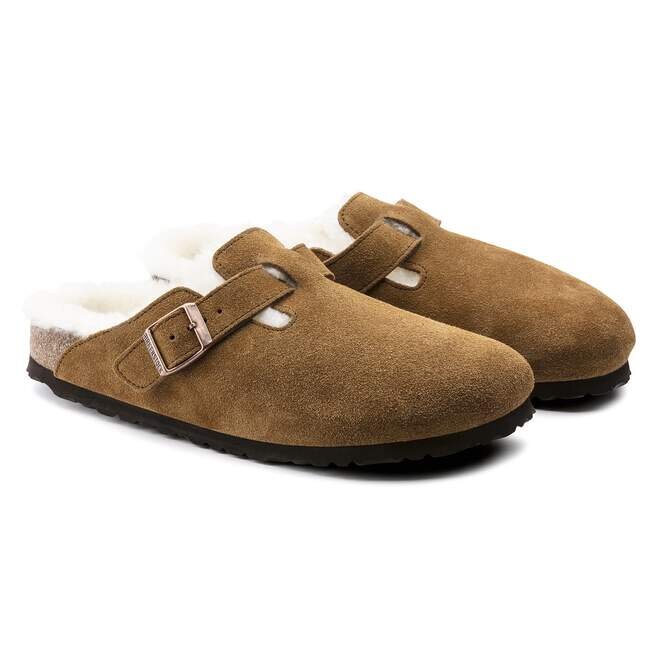 Boston Shearling Suede Leather Boston Shearling Suede Leather