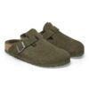 Boston Shearling Suede Leather Boston Shearling Suede Leather