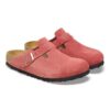 Boston Suede Embossed Corduroy Sienna Red