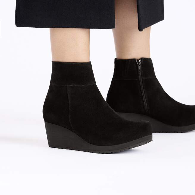 Ebba Suede Leather Black Black Ebba Suede Leather Black Black