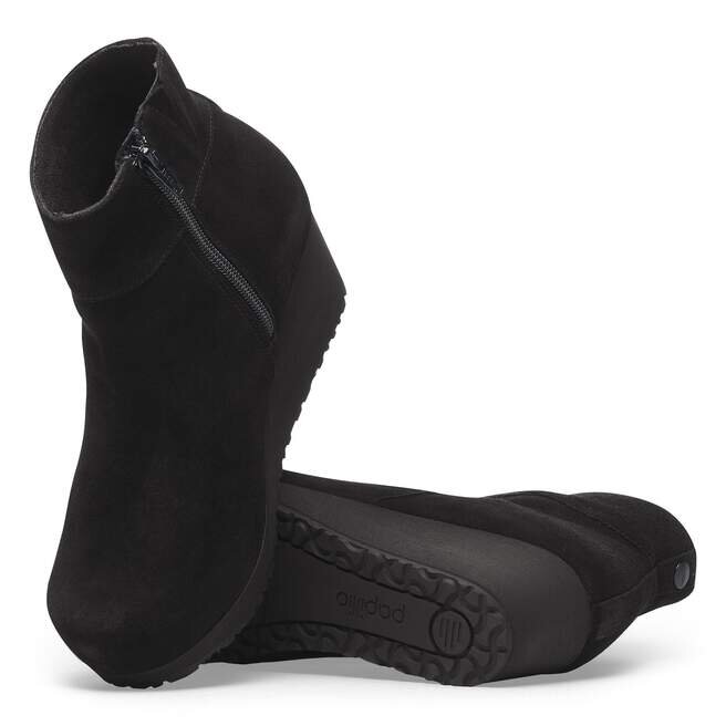 Ebba Suede Leather Black Black Ebba Suede Leather Black Black