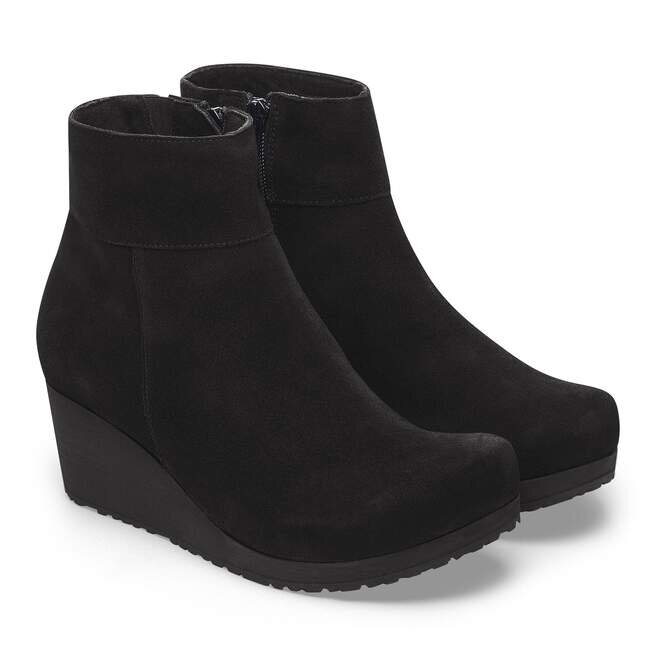 Ebba Suede Leather Black Black Ebba Suede Leather Black Black