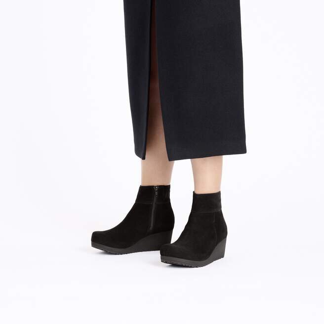 Ebba Suede Leather Black Black Ebba Suede Leather Black Black