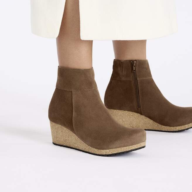 Ebba Suede Leather Dark Tea Ebba Suede Leather Dark Tea