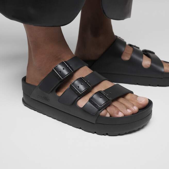 Florida Iii Pap Flex Platform Natural Leather Florida Iii Pap Flex Platform Natural Leather