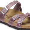 Franca Braided Oiled Leather Lavender Franca Braided Oiled Leather Lavender
