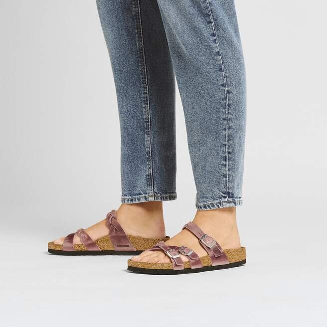 Franca Braided Oiled Leather Lavender Franca Braided Oiled Leather Lavender