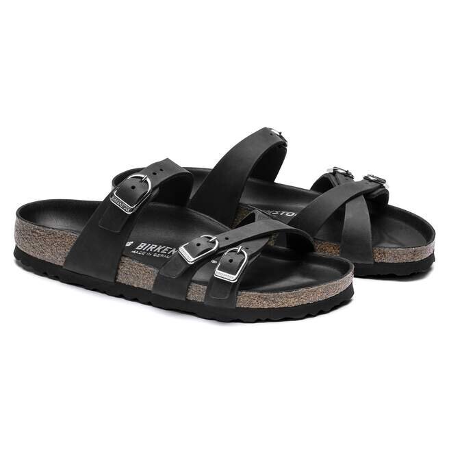 Franca Oiled Leather Black Franca Oiled Leather Black