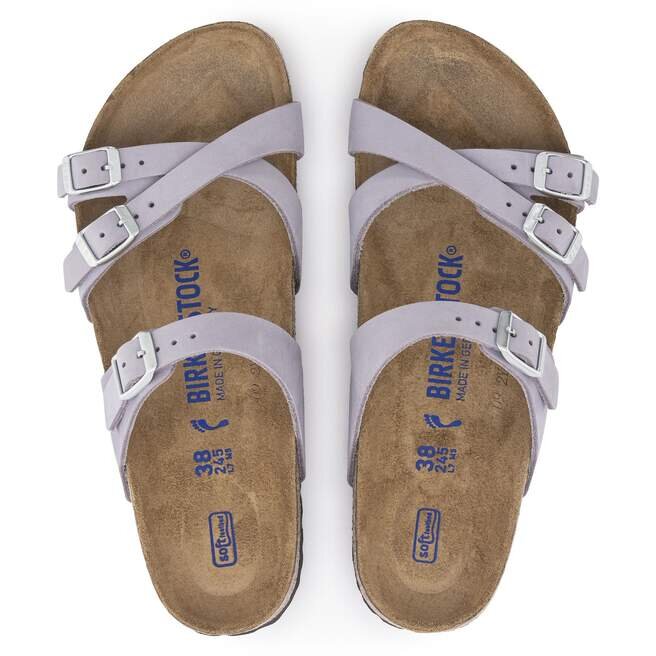 Franca Soft FootbedN Nubuck Leather Purple Fog Franca Soft FootbedN Nubuck Leather Purple Fog