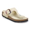 Gizeh Big Buckle Natural Leather Nubuck Gizeh Big Buckle Natural Leather Nubuck
