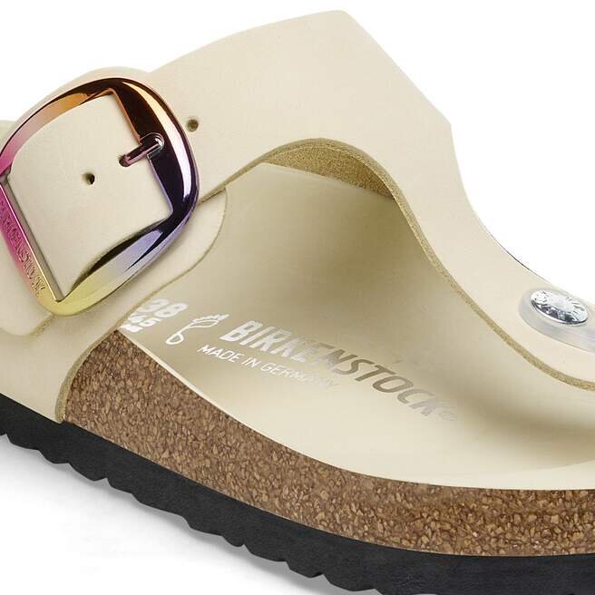 Gizeh Big Buckle Natural Leather Nubuck Gizeh Big Buckle Natural Leather Nubuck