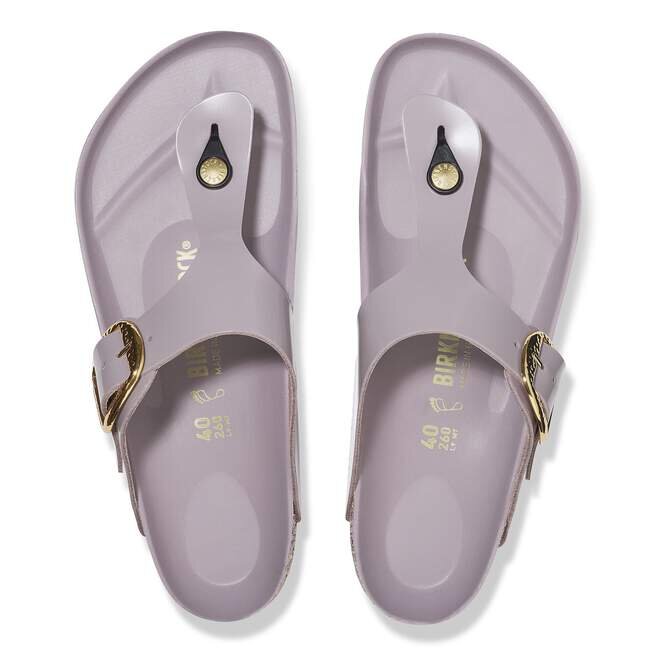 Gizeh Big Buckle Natural Leather Patent Gizeh Big Buckle Natural Leather Patent