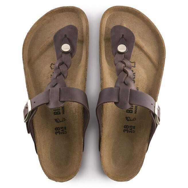 Gizeh Braided Natural Leather Oiled Gizeh Braided Natural Leather Oiled