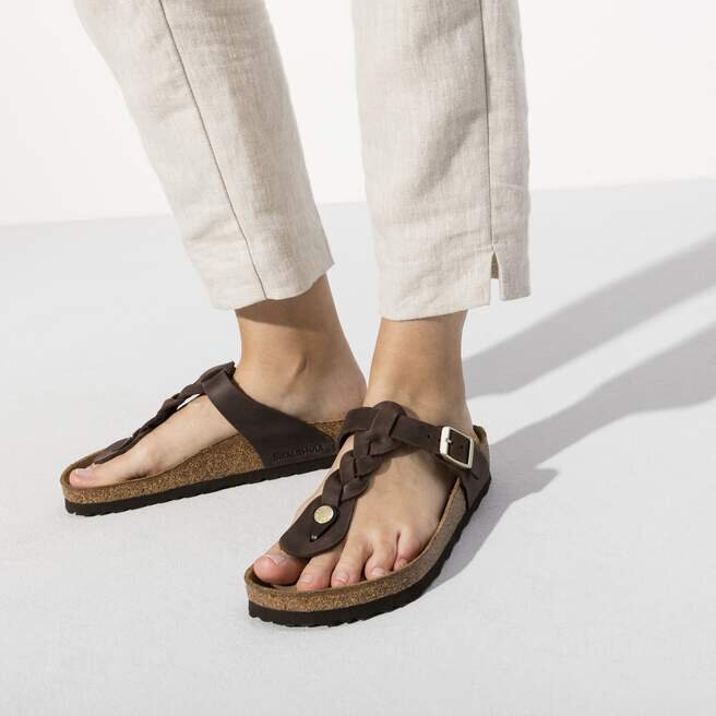 Gizeh Braided Natural Leather Oiled Gizeh Braided Natural Leather Oiled