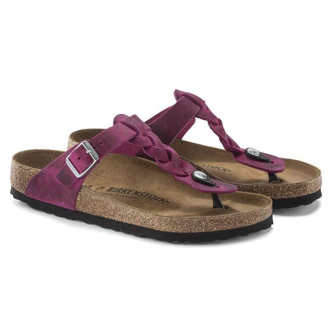 Gizeh Braided Natural Leather Oiled Gizeh Braided Natural Leather Oiled