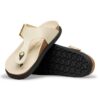 Gizeh Droplet Buckle Natural Leather Patent Gizeh Droplet Buckle Natural Leather Patent