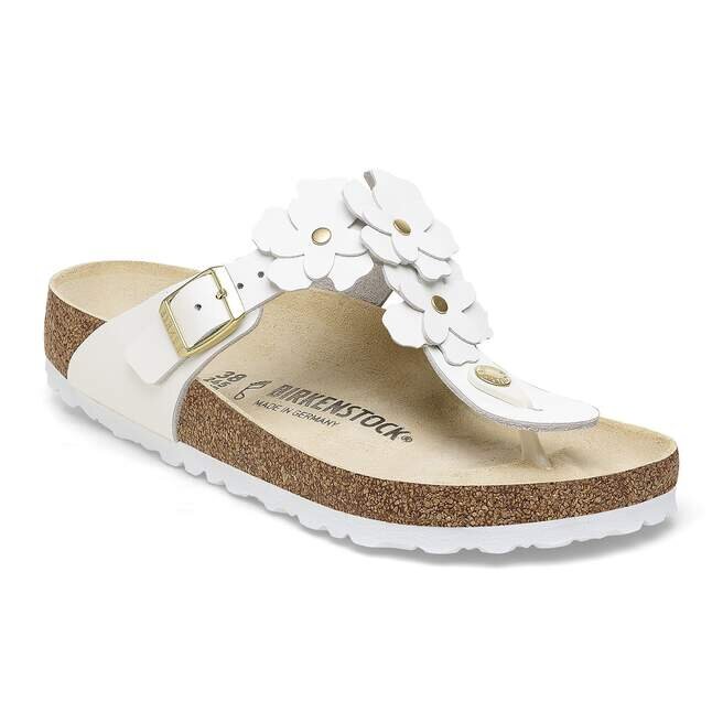 Gizeh Flower Embellishment Natural Leather Gizeh Flower Embellishment Natural Leather