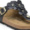 Gizeh Flower Embellishment Natural Leather Gizeh Flower Embellishment Natural Leather