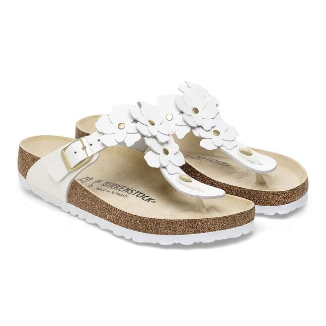 Gizeh Flower Embellishment Natural Leather Gizeh Flower Embellishment Natural Leather