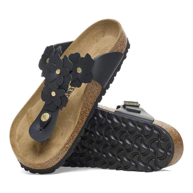Gizeh Flower Embellishment Natural Leather Gizeh Flower Embellishment Natural Leather
