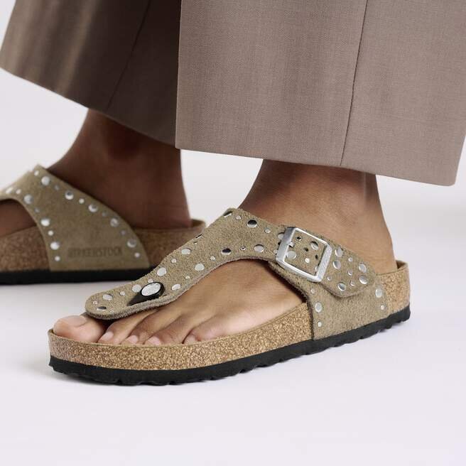 Gizeh Rivet Suede Leather Gizeh Rivet Suede Leather