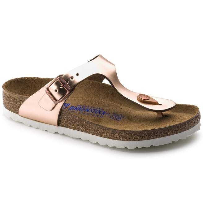 Gizeh Soft Footbed Natural Leather Gizeh Soft Footbed Natural Leather