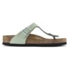 Gizeh Soft Footbed Nubuck Leather Matcha Gizeh Soft Footbed Nubuck Leather Matcha