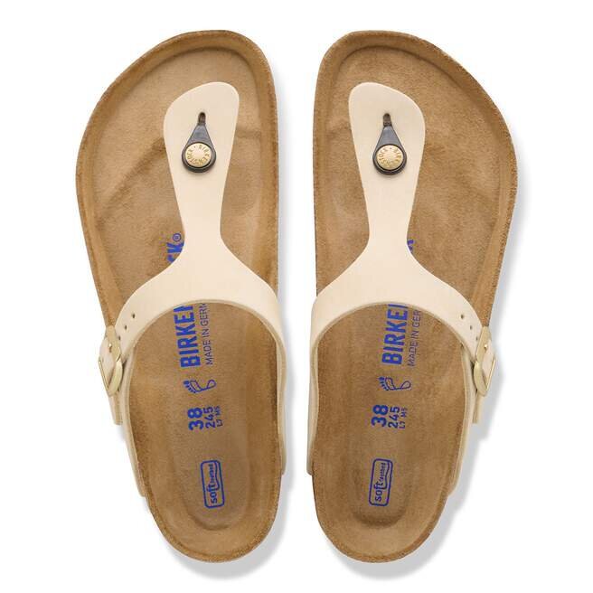 Gizeh Soft Footbed Nubuk Leather Gizeh Soft Footbed Nubuk Leather