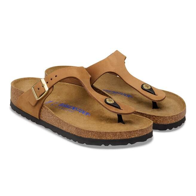 Gizeh Soft Footbed Nubuk Leather Gizeh Soft Footbed Nubuk Leather