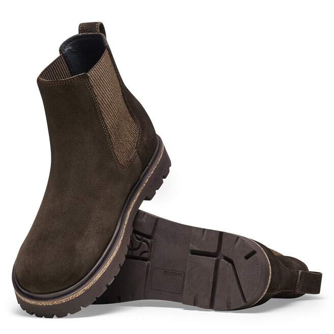 Highwood Slip on Women Suede Leather Mocha Highwood Slip on Women Suede Leather Mocha