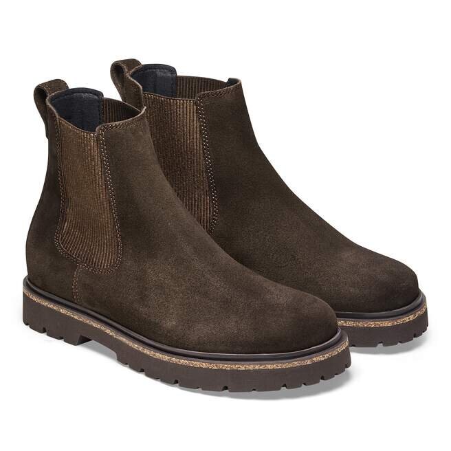 Highwood Slip on Women Suede Leather Mocha Highwood Slip on Women Suede Leather Mocha
