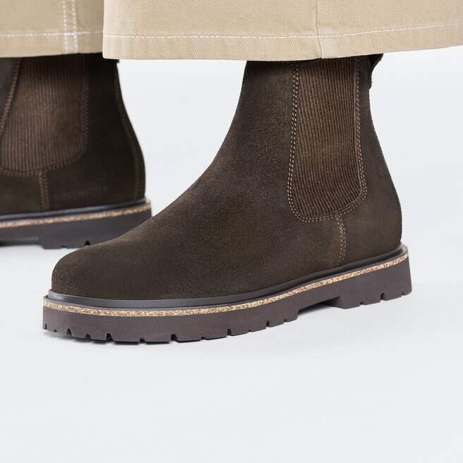Highwood Slip on Women Suede Leather Mocha Highwood Slip on Women Suede Leather Mocha