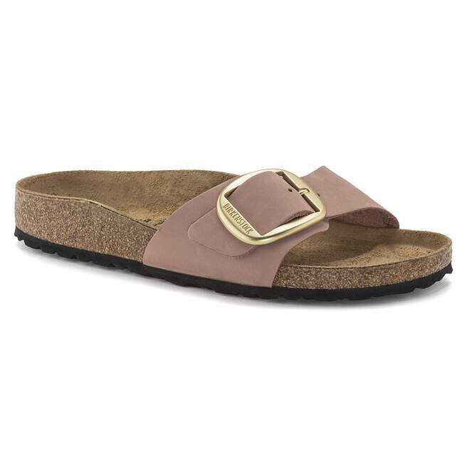 Madrid Big Buckle Natural Leather Nubuck Madrid Big Buckle Natural Leather Nubuck