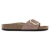 Madrid Big Buckle Natural Leather Nubuck Madrid Big Buckle Natural Leather Nubuck