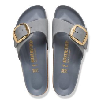 Madrid Big Buckle Natural Leather Oiled