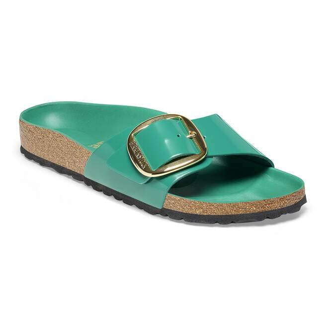 Madrid Big Buckle Natural Leather Patent Madrid Big Buckle Natural Leather Patent