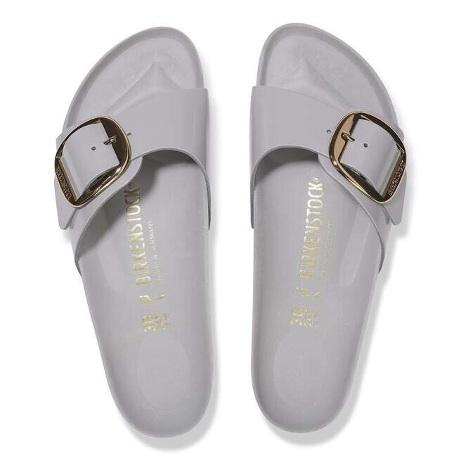 Madrid Big Buckle Natural Leather Patent Madrid Big Buckle Natural Leather Patent
