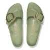 Madrid Big Buckle Natural Leather Patent Madrid Big Buckle Natural Leather Patent
