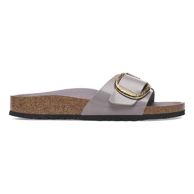 Madrid Big Buckle Natural Leather Patent Madrid Big Buckle Natural Leather Patent