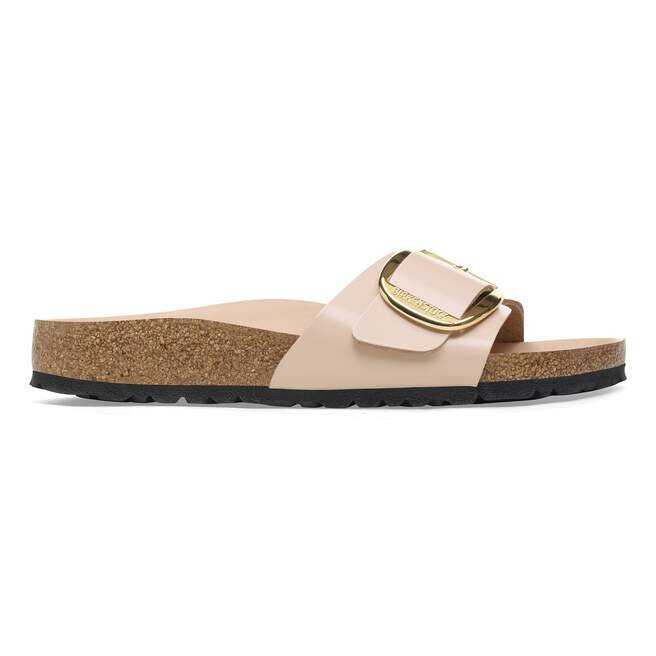 Madrid Big Buckle Natural Leather Patent Madrid Big Buckle Natural Leather Patent