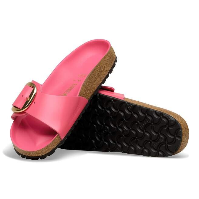 Madrid Big Buckle Natural Leather Patent Madrid Big Buckle Natural Leather Patent