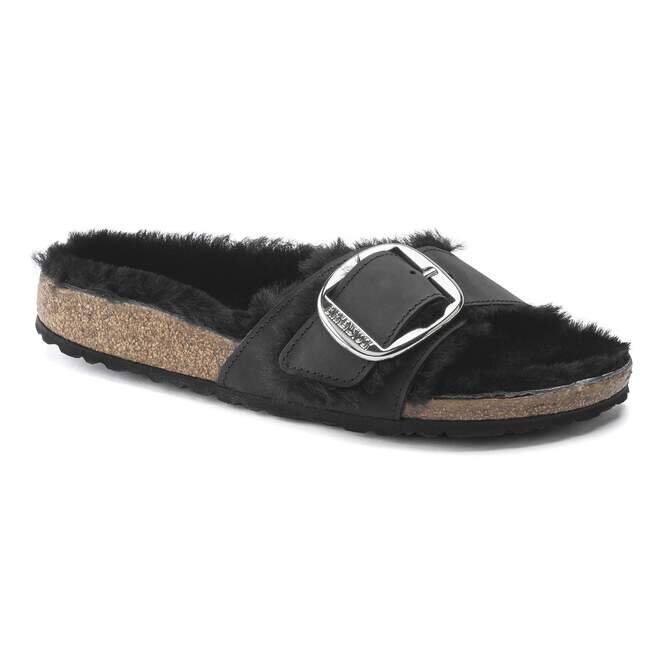 Madrid Big Buckle Shearling Natural Leather Oiled Madrid Big Buckle Shearling Natural Leather Oiled