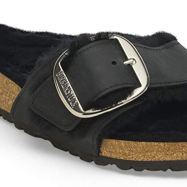 Madrid Big Buckle Shearling Natural Leather Oiled Madrid Big Buckle Shearling Natural Leather Oiled