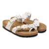 Mayari Flower Embellishment Natural Leather Mayari Flower Embellishment Natural Leather
