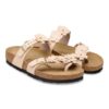 Mayari Flower Embellishment Natural Leather Mayari Flower Embellishment Natural Leather