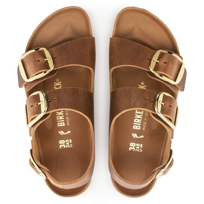 Milano Big Buckle Natural Leather Oiled Milano Big Buckle Natural Leather Oiled