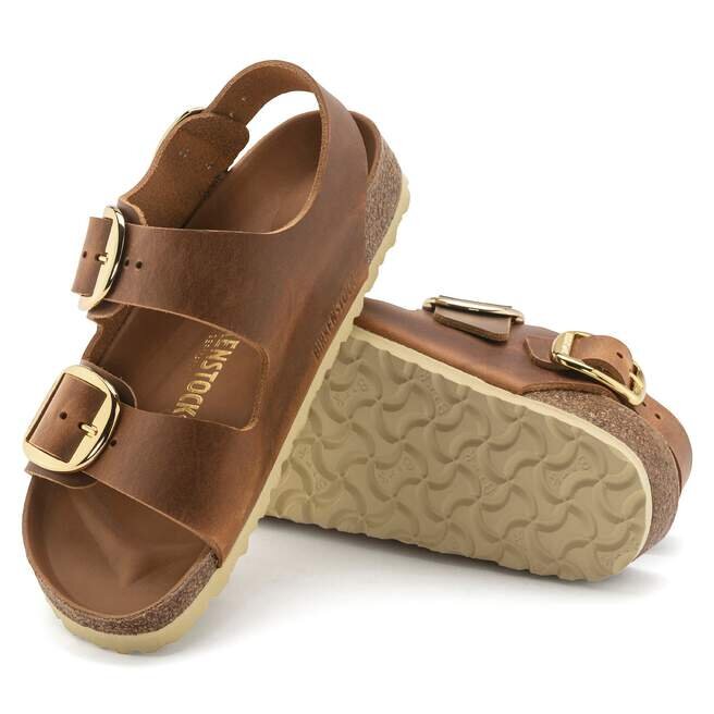 Milano Big Buckle Natural Leather Oiled Milano Big Buckle Natural Leather Oiled